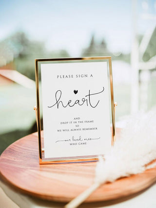 Signs and Guestbook