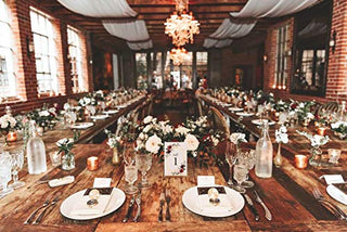 Doris Home Burgundy Wedding Table Numbers, Numbers 1-25 & Head Table Card Table Numbers, Double Sided 4x6 Floral Design, Table Numbers for Wedding Reception/Party/Event